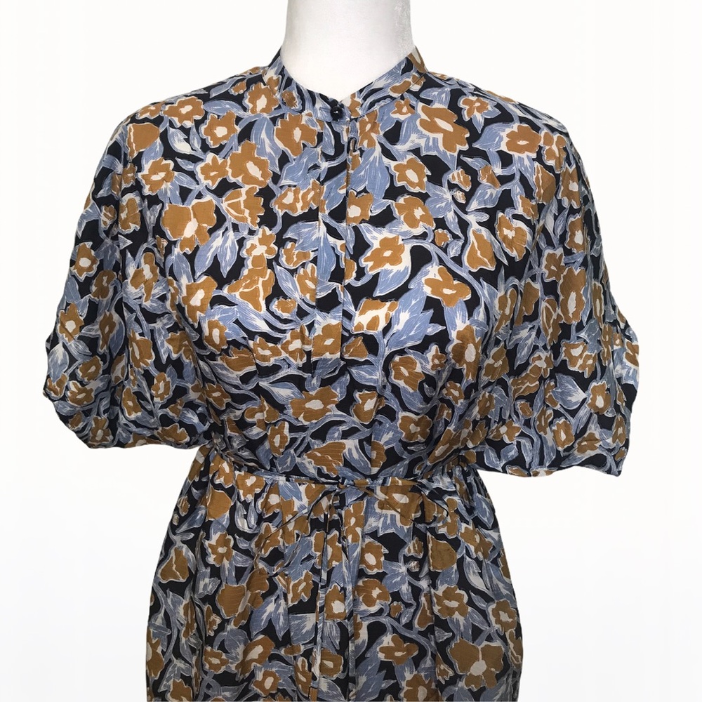 Christian Wijnants 100% Silk Dipha Foliage Dress 6 - Picture 8 of 17